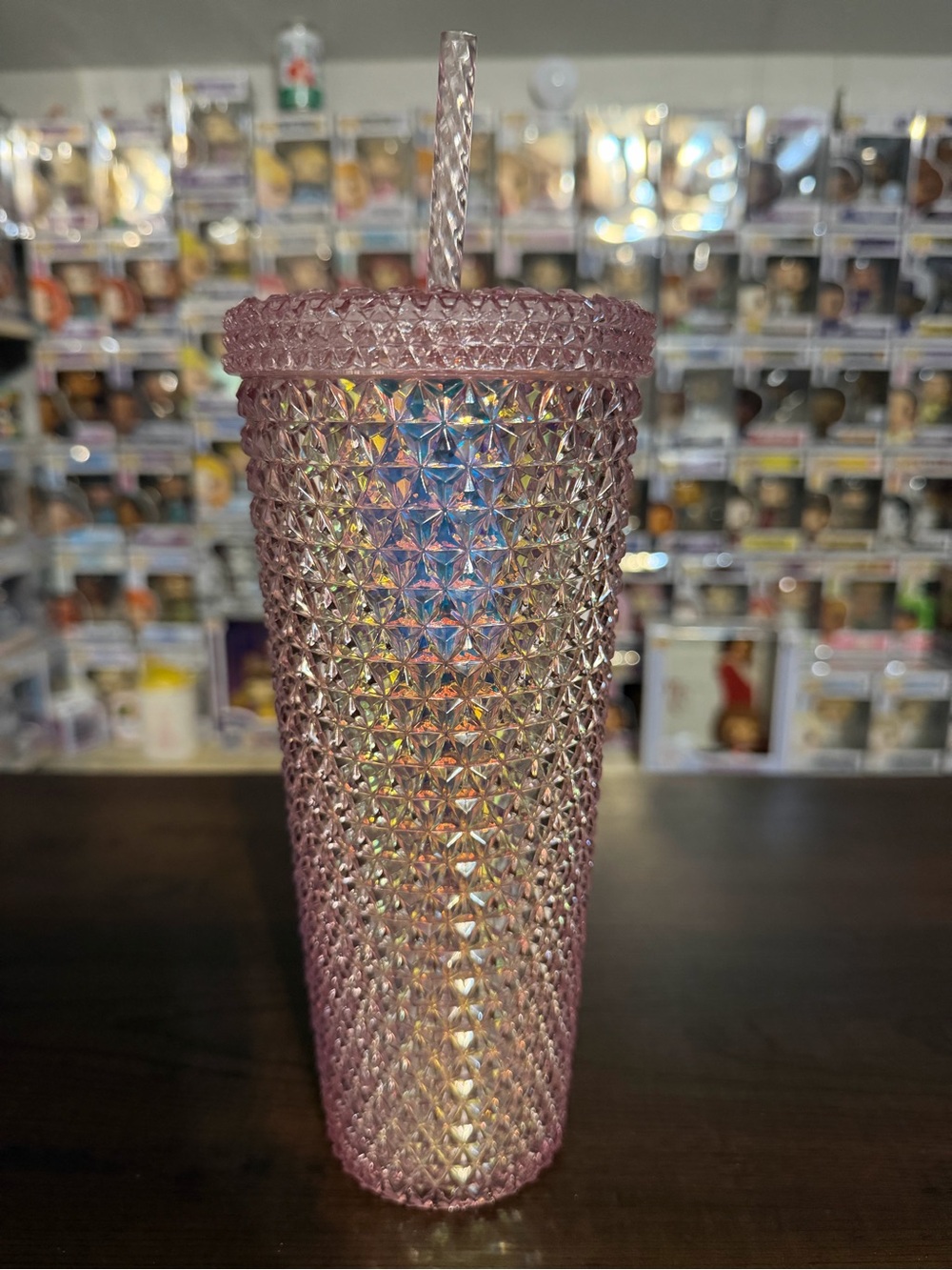 Studded 26oz Tumbler with Lid and Straw